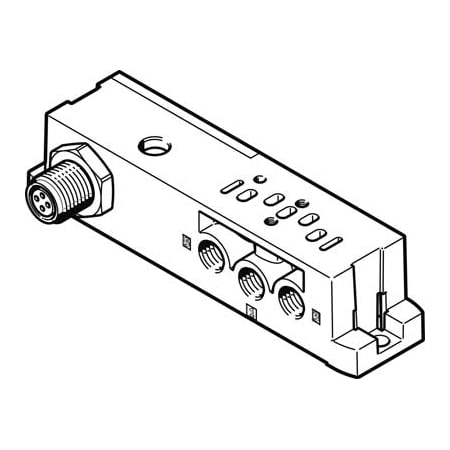 Festo Sub-Base VABS-S4-2S-G18-B-R3 VABS-S4-2S-G18-B-R3